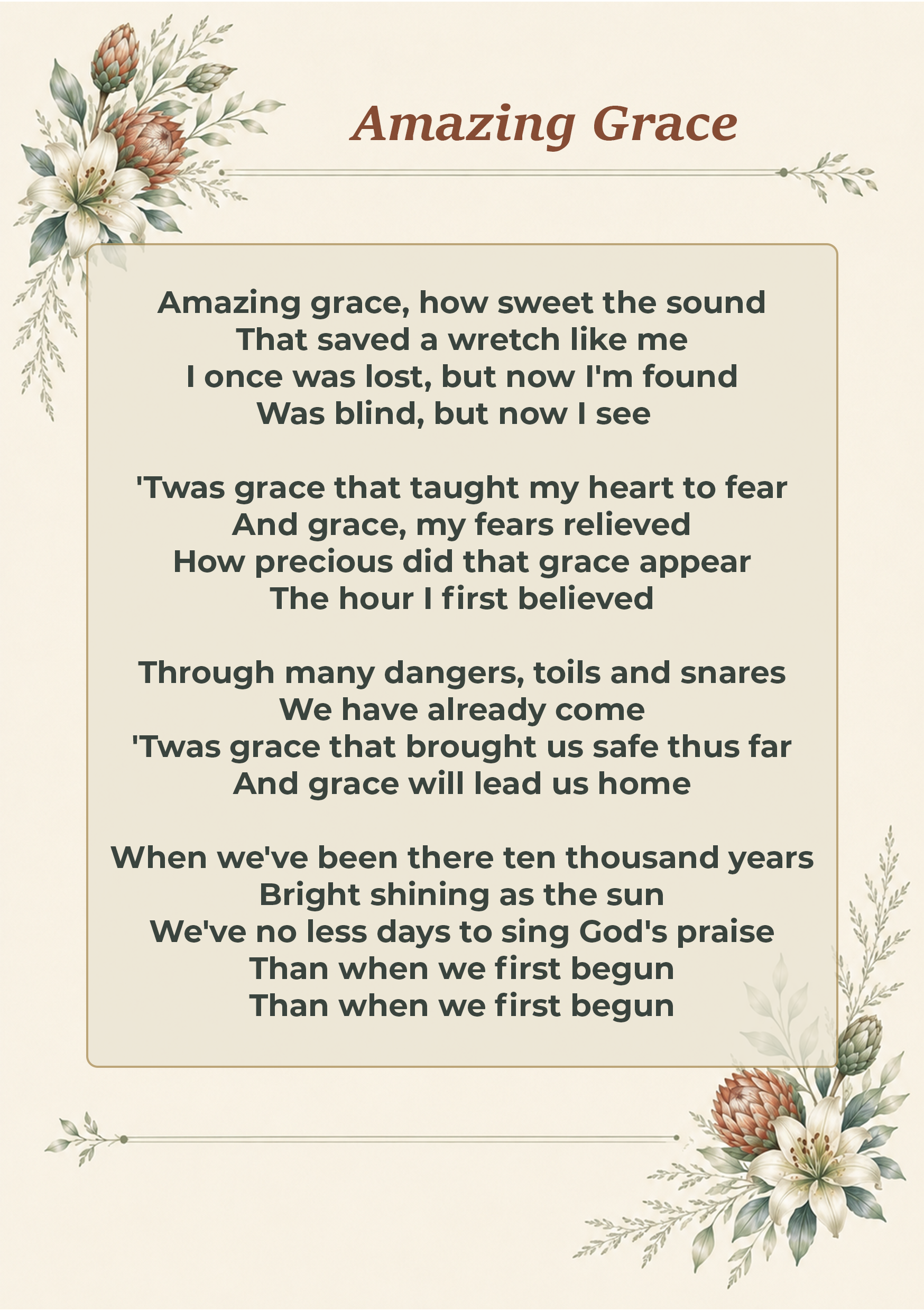 Amazing Grace