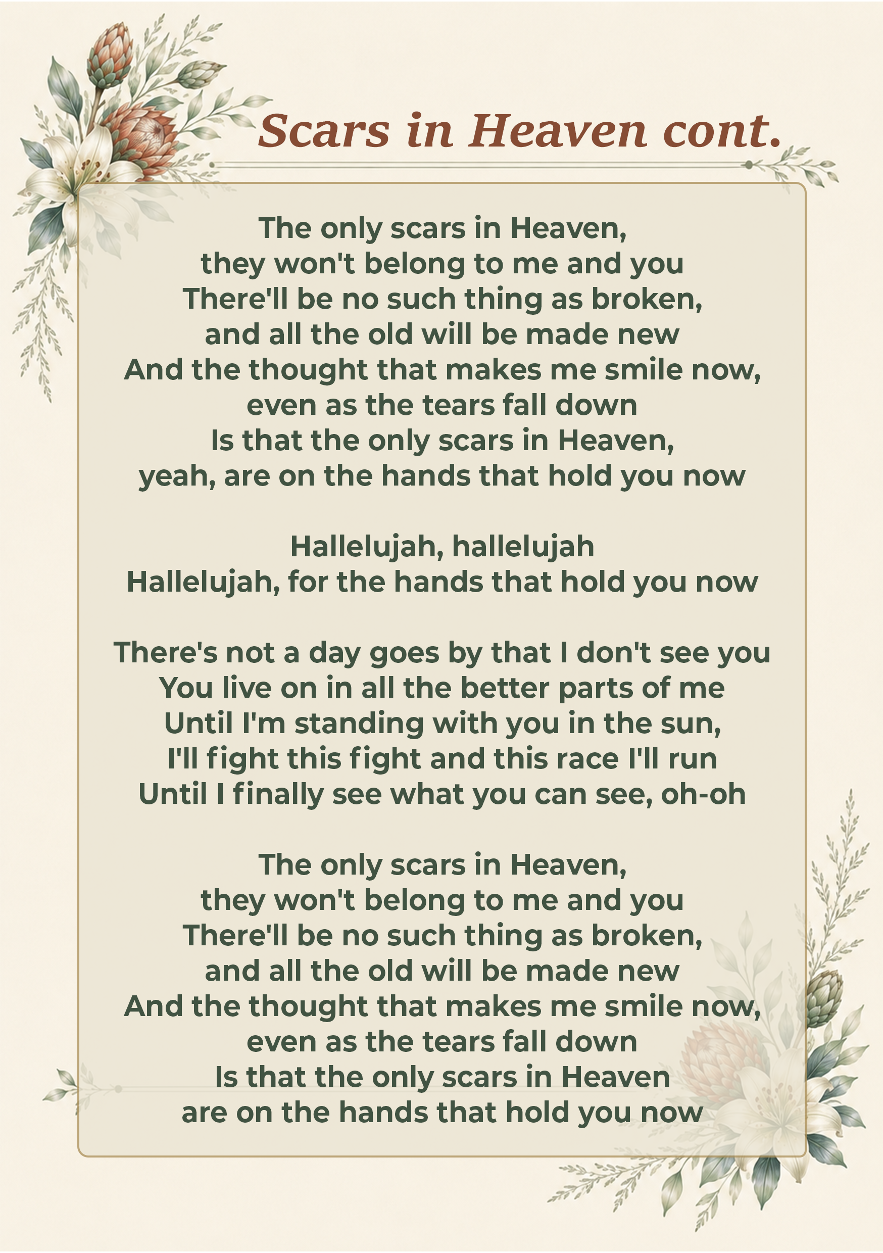 Scars continued